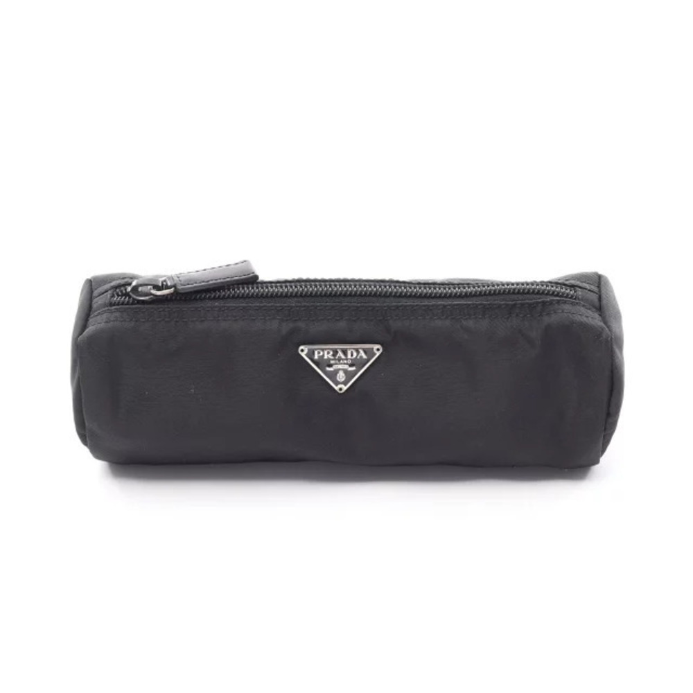 Prada Pouch Clutch Bag Black